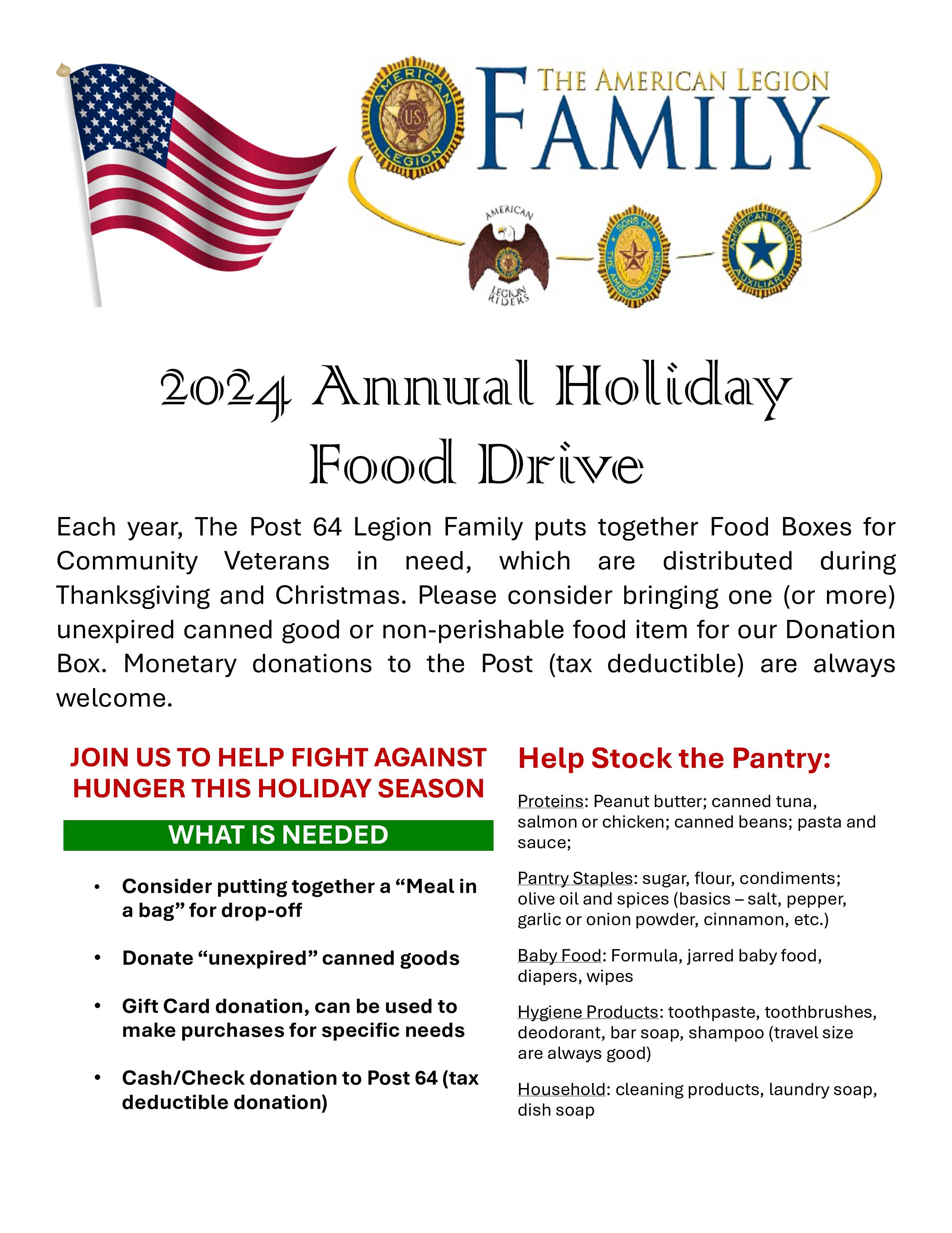 food drive